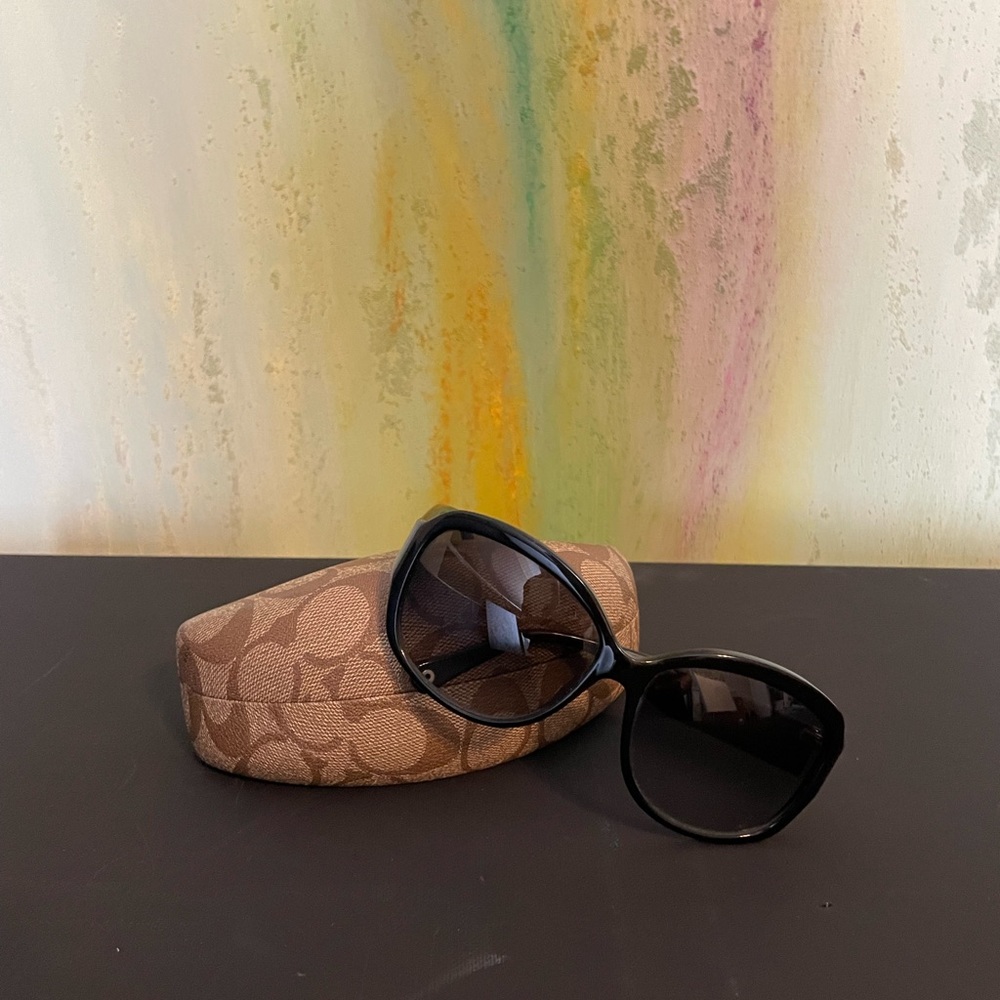 Coach sunglasses with case